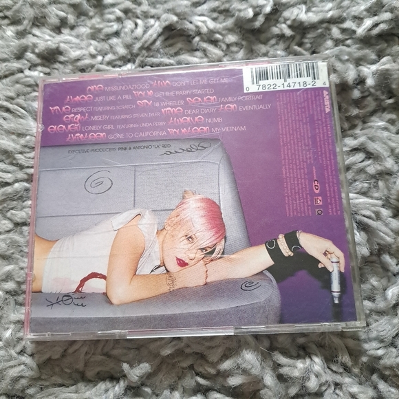 Pink Missundaztood CD Album -untested - Picture 4 of 8